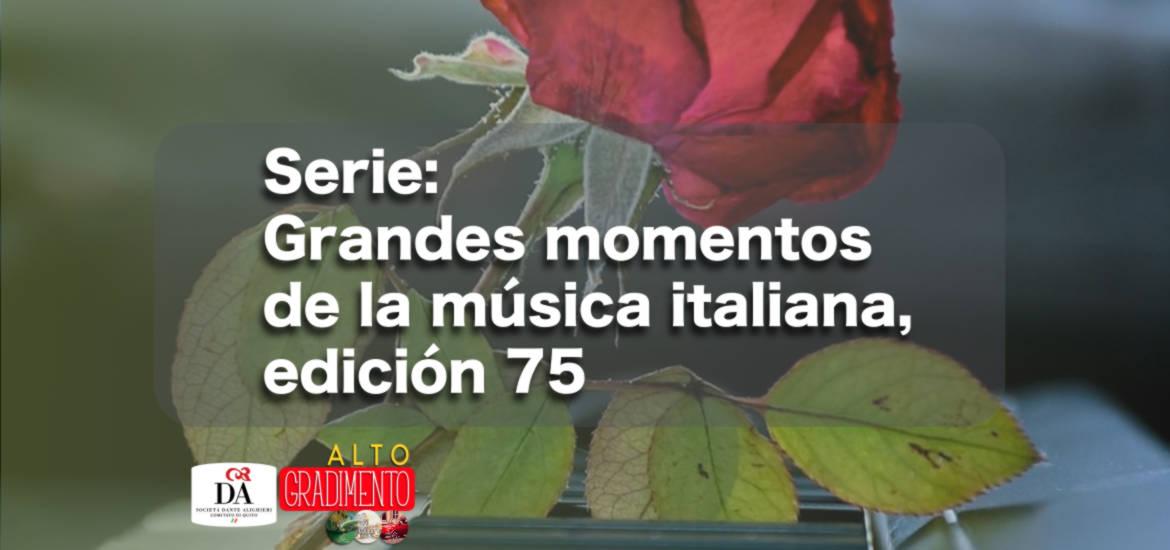 Alto Gradimento, programa de música y cultura italiana en Ecuador
