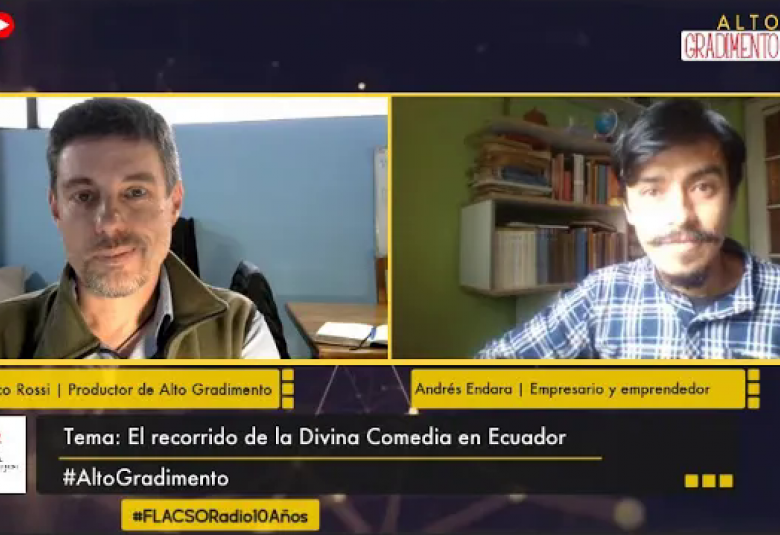 #AltoGradimento Tema: El recorrido de la Divia Comedia en Ecuador