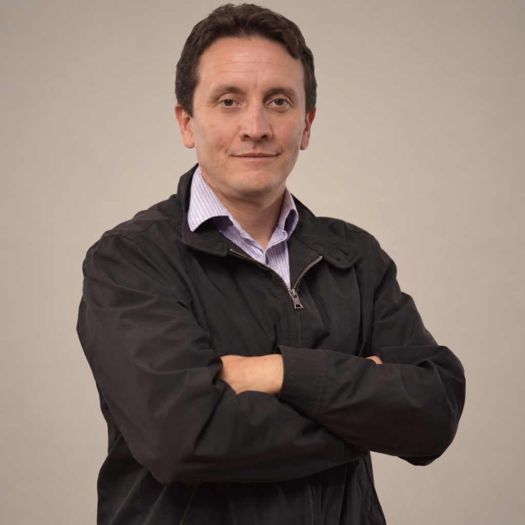 retrato corporativo con chaqueta oscura