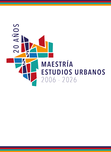 Boletín octubre - 20 años de la Maestría en Estudios Urbanos