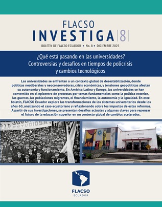 Nuevo boletín de FLACSO Investiga: ¿Qué está pasando en las universidades? Controversias y desafíos  en tiempos de policrisis y cambios tecnológicos