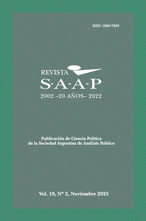 Revista SAAP incluye artículo del profesor Juan Federico Pino Uribe en coautoría con investigadores de FLACSO Ecuador