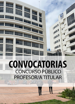 Concursos públicos para profesor/a titular de FLACSO Ecuador