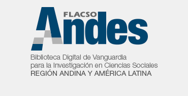 Acceso a FLACSO Andes, biblioteca digital