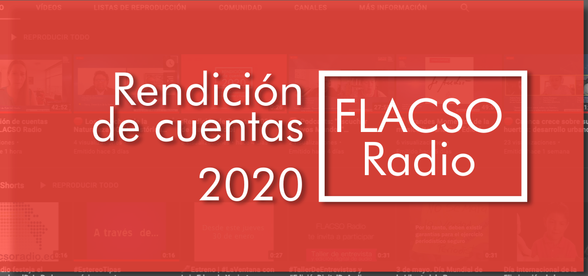 Rendición de cuentas 2020