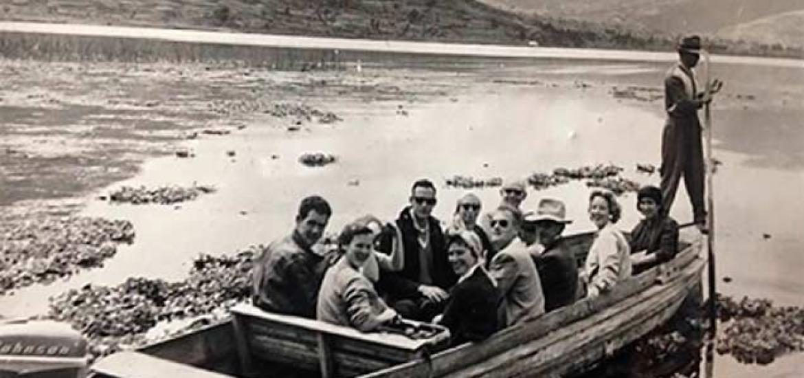 Foto de la exposición: “Solo a través del otro puedo saber quién soy, Memorias fotográficas de la inmigración europea al Ecuador (1930-1970)”. 