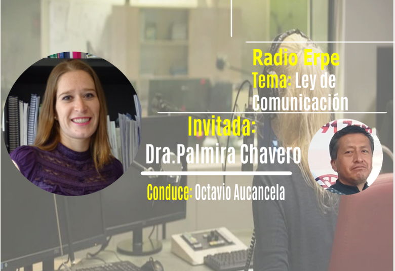 #EnMedios - Dra. Palmira Chavero ofreció entrevista en Radio ERPE