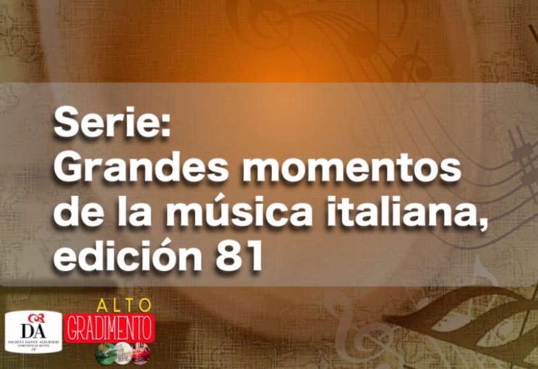 Alto Gradimento, programa de música y cultura italiana en Ecuador
