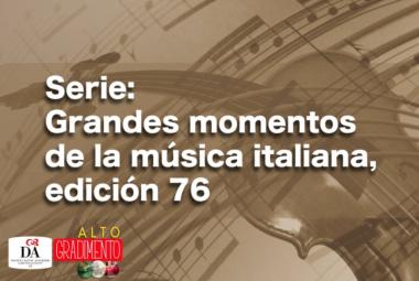 Alto Gradimento, programa de música y cultura italiana en Ecuador