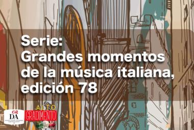 Alto Gradimento, programa de música y cultura italiana en Ecuador