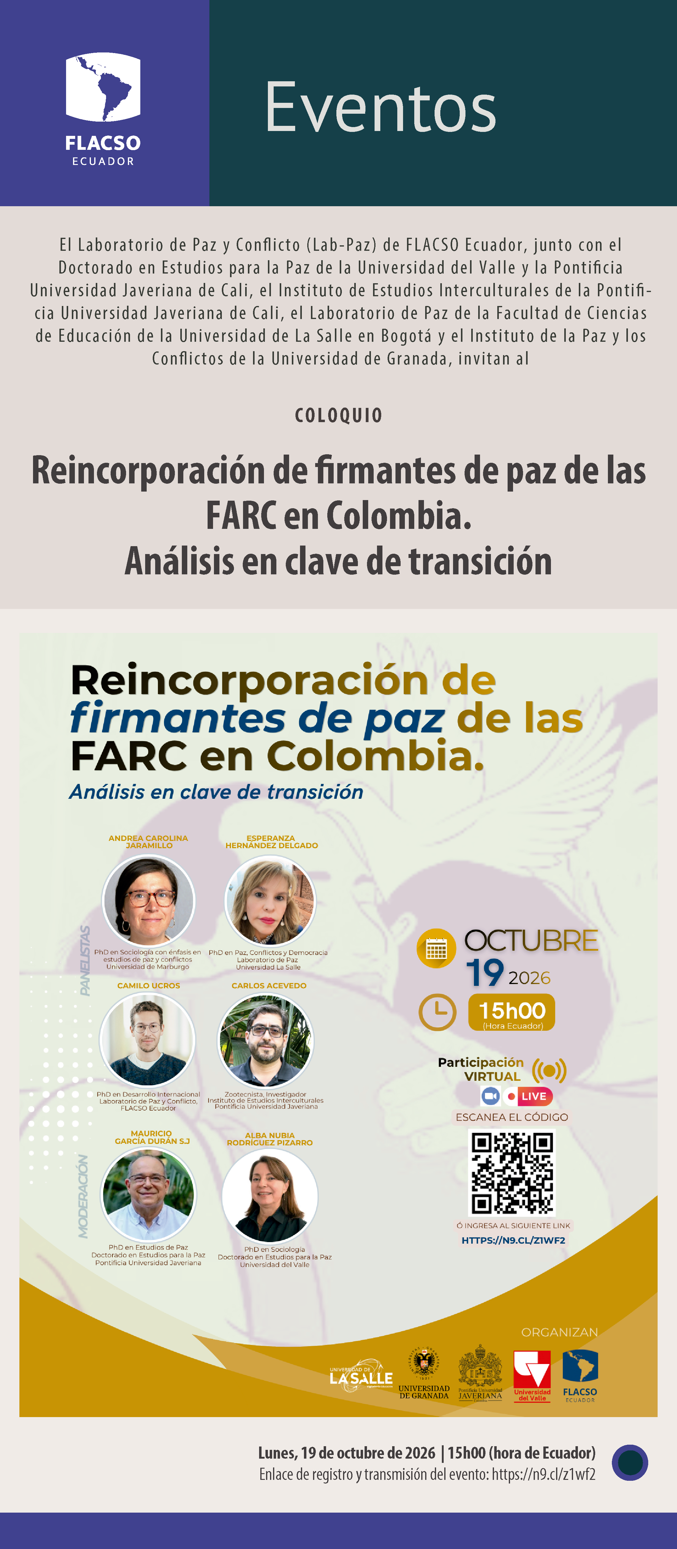 Pr&oacute;ximo evento ampliado