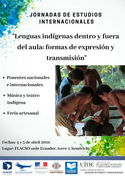 Jornadas De Estudios Internacionales Lenguas Indigenas Formas De